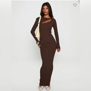 Princess Polly long sleeve knit maxi